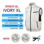 Cooling Fan Vest – Breathable Ice Workwear for Hot Weather Outdoor Labor