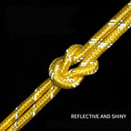 Reflective Paracord – 5mm 5m Windproof Rope for Outdoor Camping and Survival