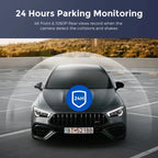 4K Dash Cam – Front and Rear WiFi Video Recorder for Vehicle Parking Safety