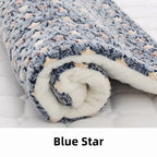 Washable Plush Pet Sofa Bed – Soft Winter Sleeping Mat for Small Large Dogs