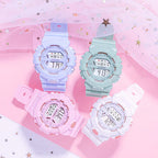 Digital LED Sport Watch – Waterproof Countdown Timer for Women