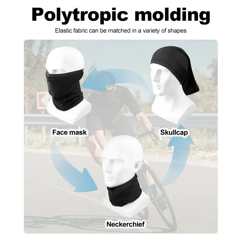 Breathable UV Face Gaiter – Sweat Absorbent Bandana for Outdoor Sports