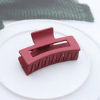 Large Plastic Hair Claw – Korean Fashion Clip for Women Styling