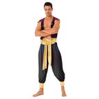 Arabian Prince Costume – Men’s Aladdin Cosplay Outfit for Halloween