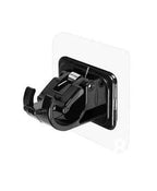 Adjustable Curtain Rod Brackets – Adhesive No Drill Holders for Wall Mounting