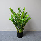 51in Artificial Ficus Tree – Large Plastic Banyan Plant for Home Decor