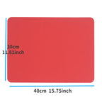 Silicone Rectangular Place Mats – Heat Resistant Non-Slip Table Mats for Dining