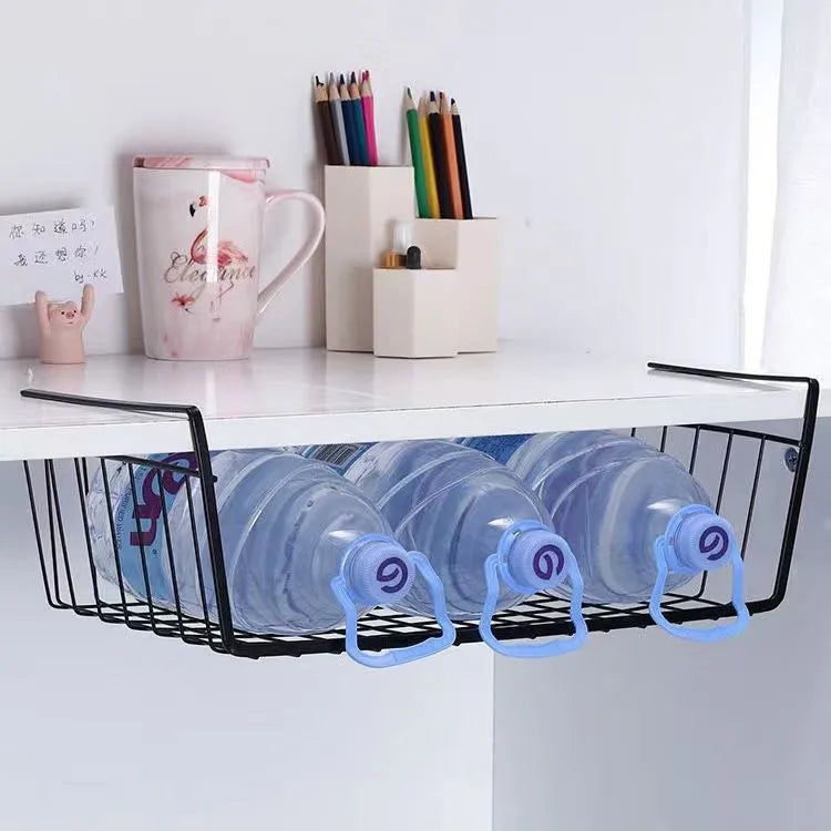 Metal Hanging Storage Basket – Multipurpose Organizer for Kitchen and Bedroom