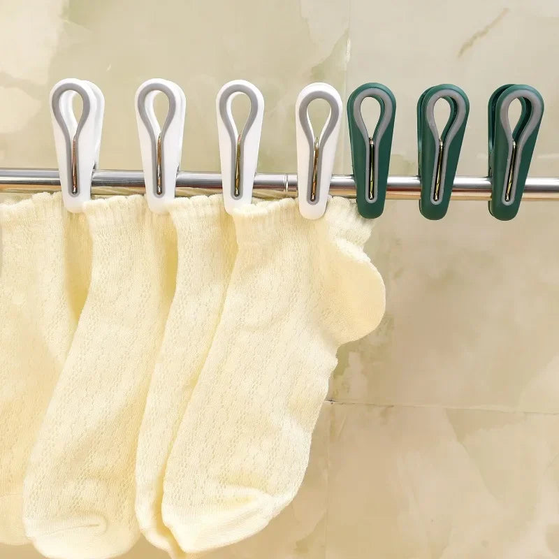 Windproof Laundry Clothes Pegs – Durable Clamps for Home Drying Organizer