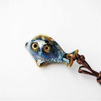 Ceramic Tortoise Alto Ocarina – 6-Hole Musical Flute for Kids and Beginners