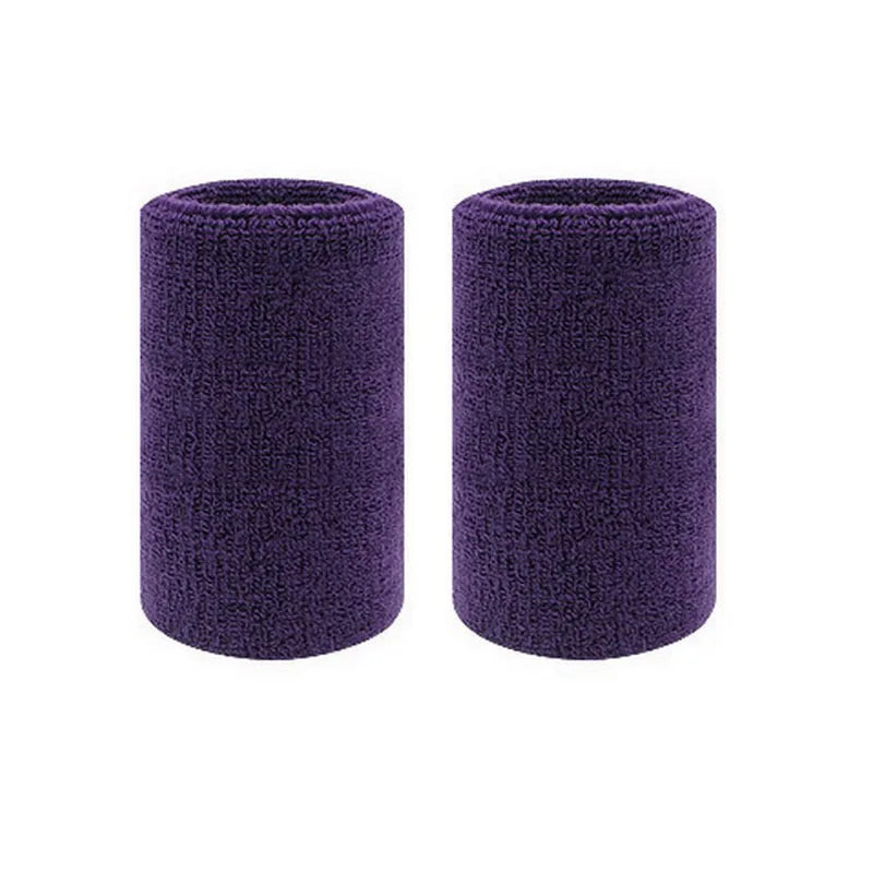 Sports Wristbands – Sweat Absorbing Cotton Wrist Guards for Basketball