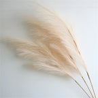 Artificial Pampas Grass – 39 Inch Faux Reed Stems for Boho Home Wedding Decor