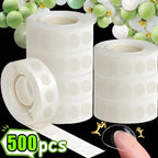 Double Sided Adhesive Glue Dots – Clear Balloon Tape for Party Decor