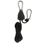 Camping Tent Rope Tensioners – Adjustable Ratchet Pulley for Awning Setup