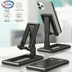 Foldable Desktop Phone Stand – Adjustable Bracket for Tablets and Smartphones