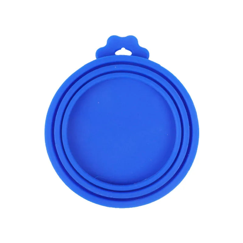 Silicone Pet Food Can Lids and Spoon – Airtight Seal for Dog and Cat Storage