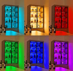 WiFi RGB LED Puck Lights – Dimmable Under Cabinet Lighting for Kitchen Decor