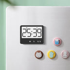 Digital Magnetic Countdown Timer – Large LCD Display for Kitchen and Study