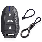Silicone Car Key Fob Cover – Protective Remote Case for Peugeot and Citroen