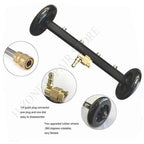 High Pressure Car Chassis Cleaner – 16 Inch Water Broom with Extensions