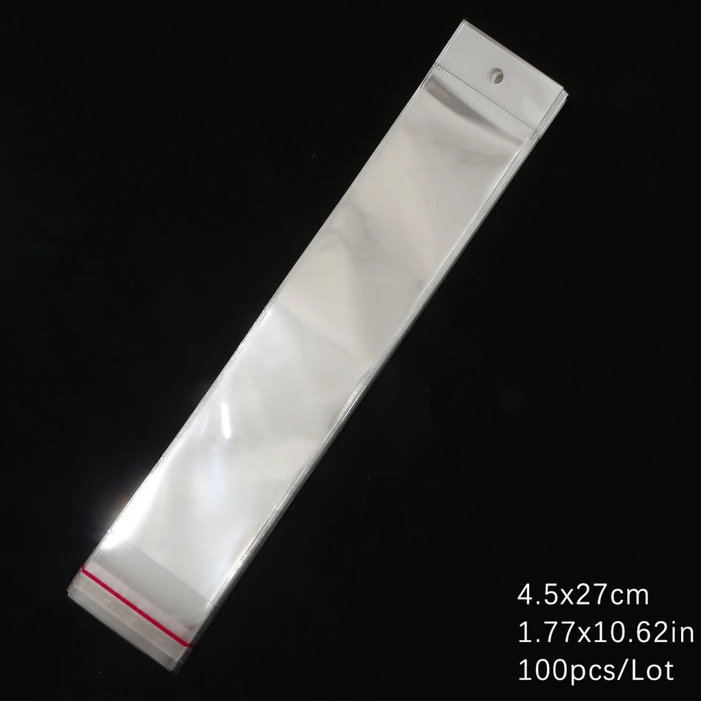 Self-Sealing Cellophane Bags – Transparent Adhesive Packaging for Gifts and Treats