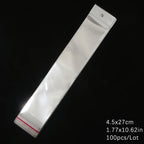 Self-Sealing Cellophane Bags – Transparent Adhesive Packaging for Gifts and Treats