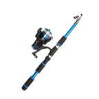 Telescopic Fishing Rod Set – Portable Spinning Reel Kit for Outdoor Travel