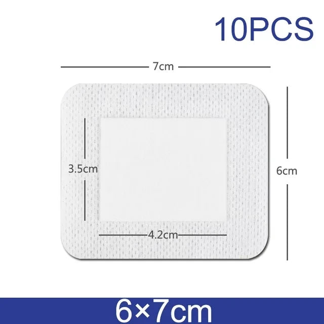 Sterile Adhesive Bandages – Waterproof Wound Dressing for First Aid Kits