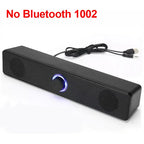 Wired Wireless PC Soundbar – Bluetooth Speaker for TV Gaming Home Theater