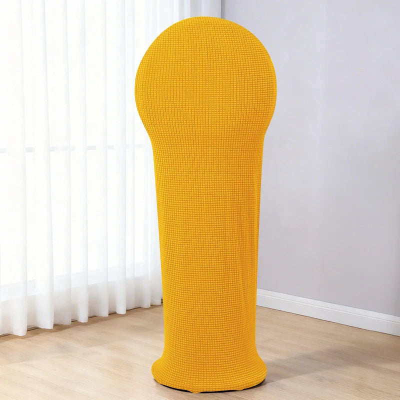 Jacquard Elastic Fan Cover – Full Coverage Dust Protector for Tower Fans