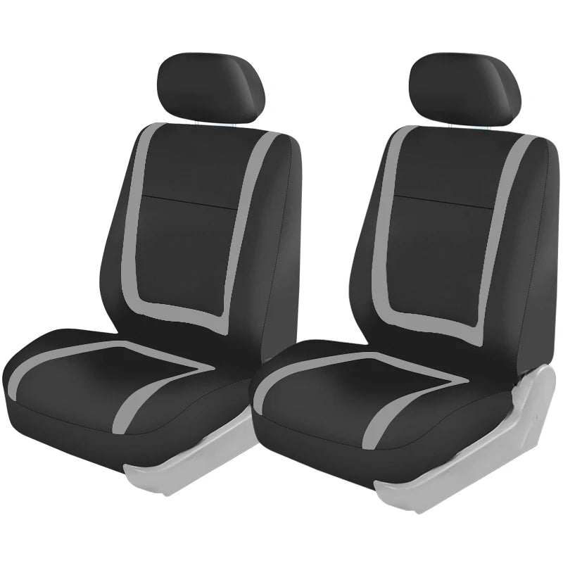 Universal Fabric Car Seat Covers – Breathable Polyester for Truck and SUV