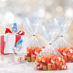 Clear Cellophane Bags – Transparent Plastic Packaging for Party Gift Favors