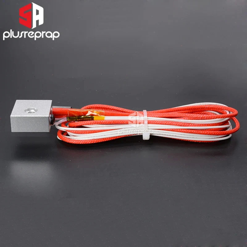 3D Printer Hotend Block – Aluminum 20x20x10mm for Heating Extrusion