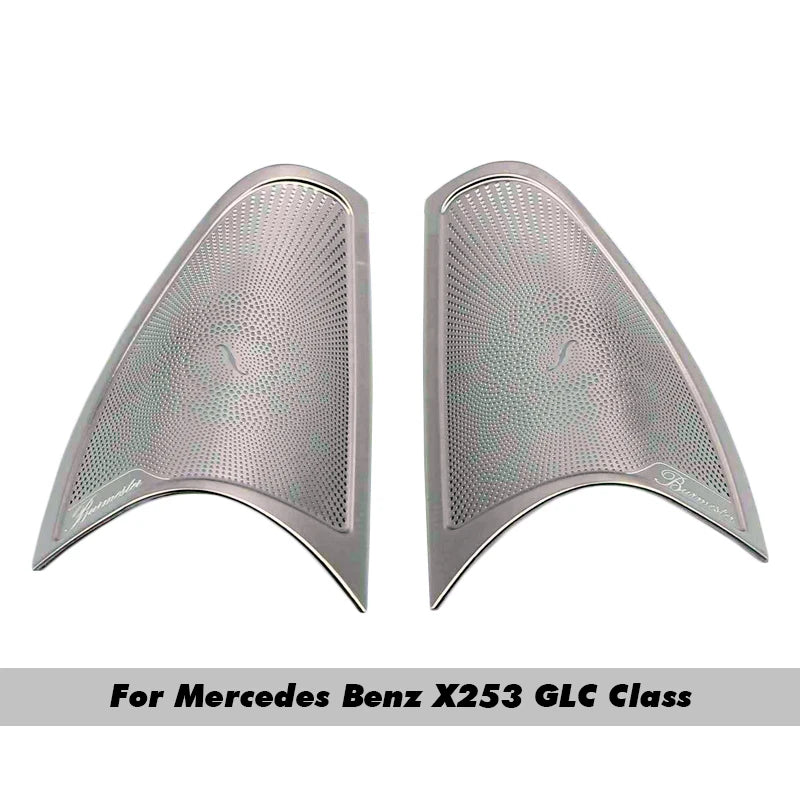 Stainless Steel Door Speaker Trim – Interior Upgrade for Mercedes Benz
