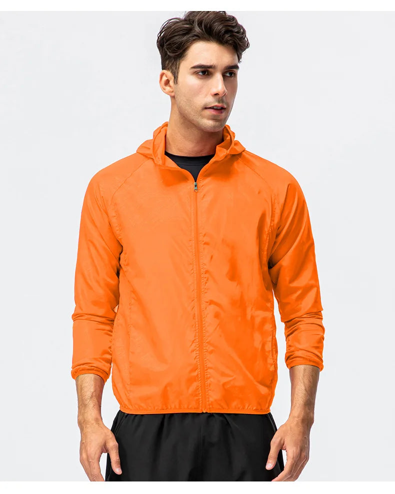 Waterproof Windbreaker Jacket – Sun Protection for Outdoor Hiking and Fishing
