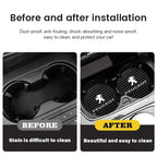 Silicone Car Cup Coasters – Non-Slip Waterproof Interior Pads for Peugeot