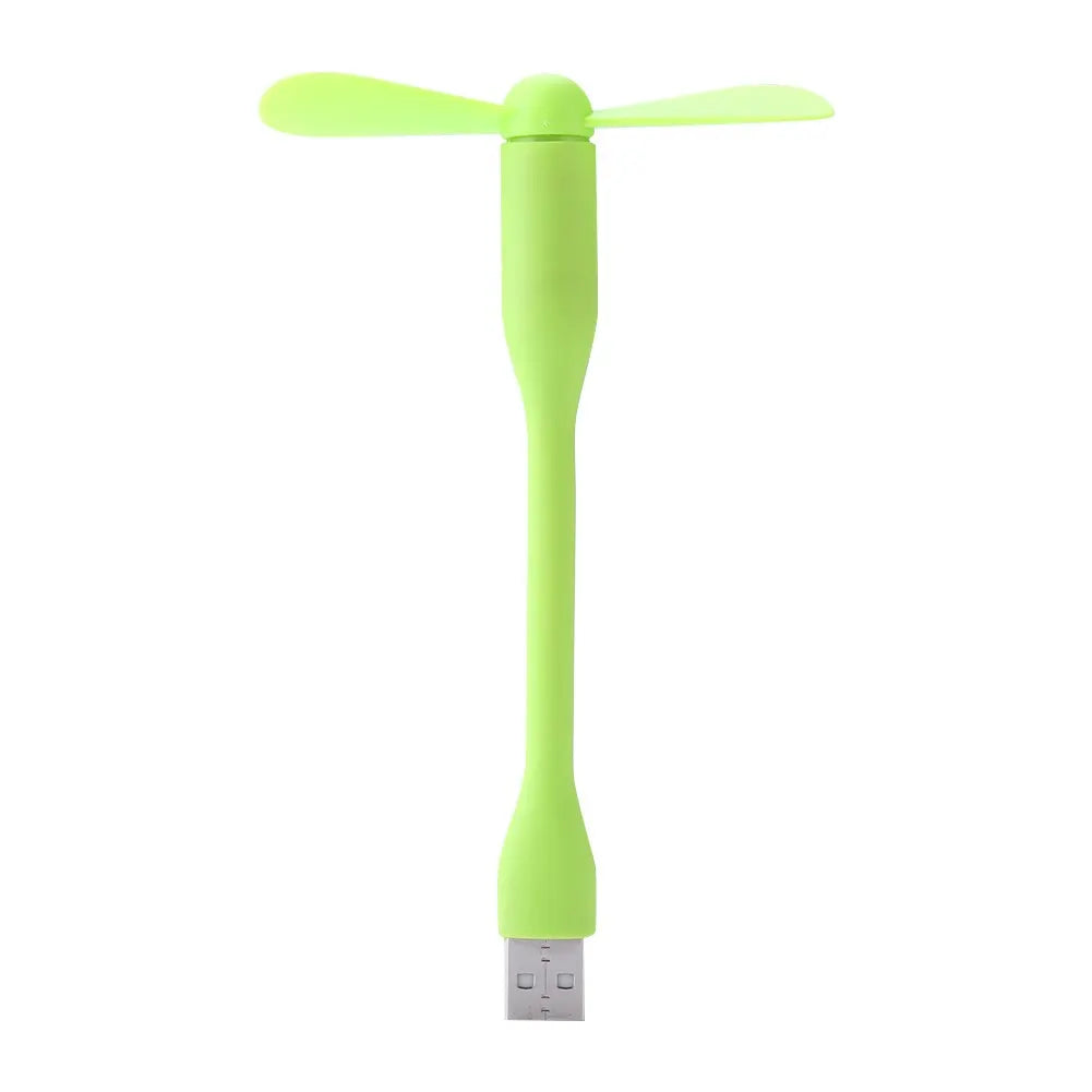 Portable Mini USB Fan – Flexible Bendable Cooling Gadget for Laptop and Travel