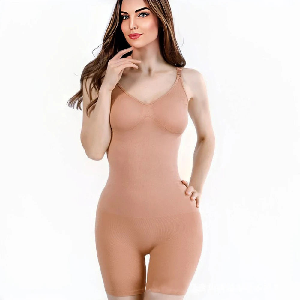 One-Piece Shapewear Bodysuit – Slimming Hip Lift Corset for Tummy Control