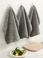Bamboo Charcoal Dishcloths – Super Absorbent Anti-Grease Kitchen Cleaning