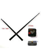 High Torque Wall Clock Mechanism – DIY Repair Kit with Gold and Black Hands