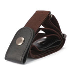Stretch Elastic No Buckle Belt – Invisible Waistband for Men and Women