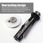 Stainless Steel Toilet Seat Bolt – Retractable Fixing Hardware for Toilet Lids