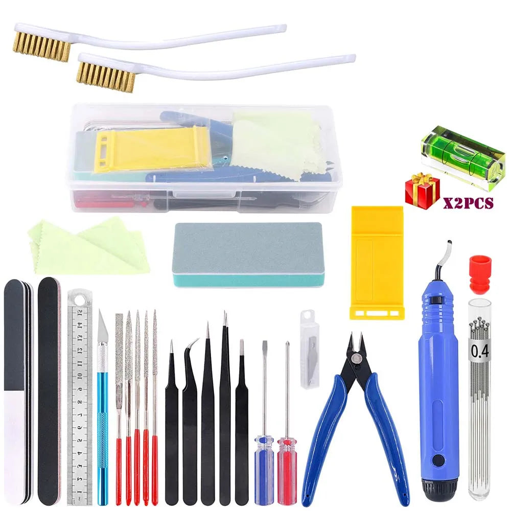 3D Printer Tool Kit – Essential Deburring and Cleaning Tools for DIY