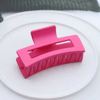 Large Plastic Hair Claw – Korean Fashion Clip for Women Styling