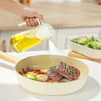 Glass Oil Dispenser Bottle – 2-in-1 Spray and Pour for Kitchen Cooking