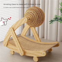 Vertical Sisal Cat Scratcher – Scratch-Resistant Claw Toy for Indoor Kittens