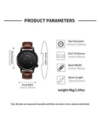 Luxury Quartz Watch and Glasses Set – Fashion Accessory Gift for Men