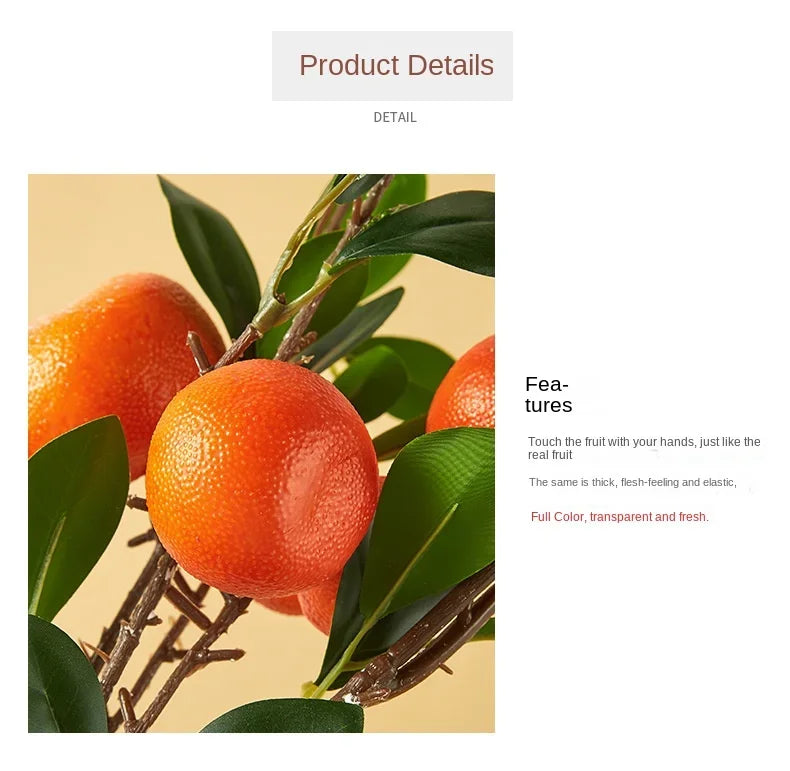 Artificial Orange Prop Realistic Fruit for Home Staging – Kairo Supply Co