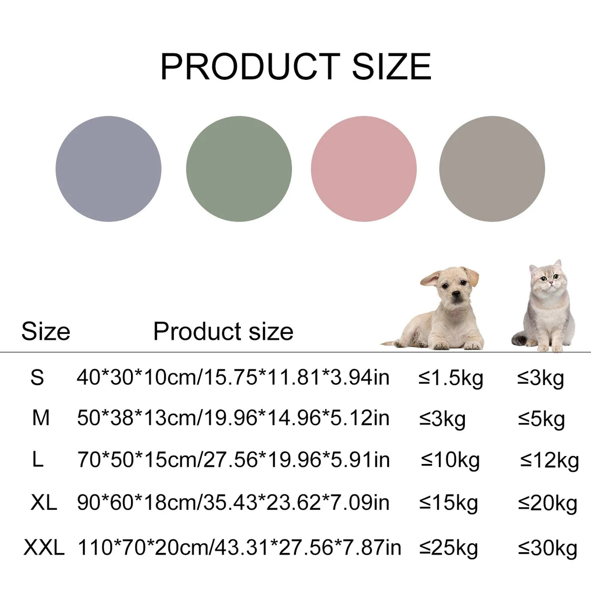 Large Pet Sofa Bed – Warm Orthopedic Cushion for Winter Dog and Cat Sleep