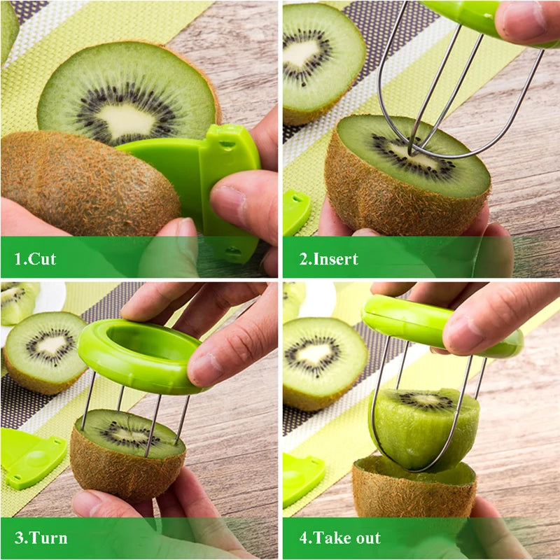 Kiwi Fruit Peeler – Detachable Stainless Steel Tool for Salad Prep